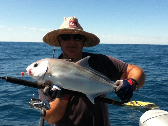 Not much to brag about, but my first decent fish on my my jigging outfit