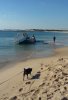 bunbury boat ashore 2