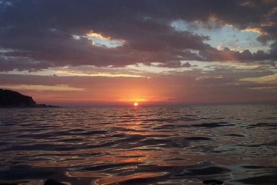 East coast sunrise from my yak