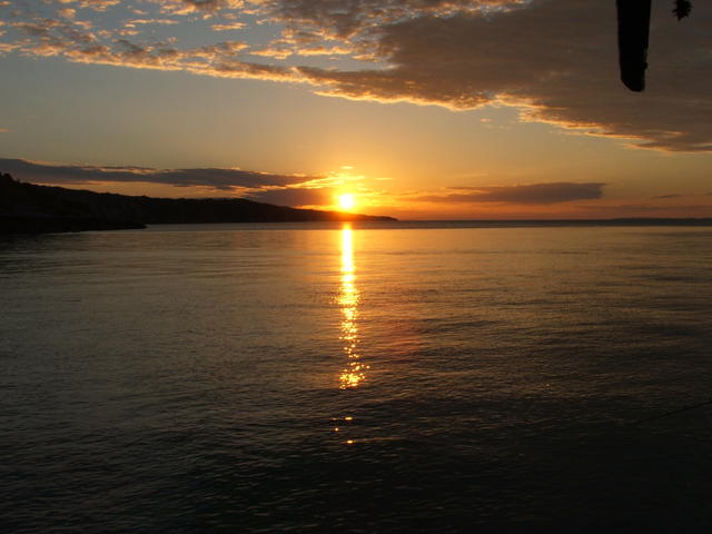 snapper point sunset