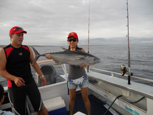 Trolling Kalbarri (Murchison boat hire)