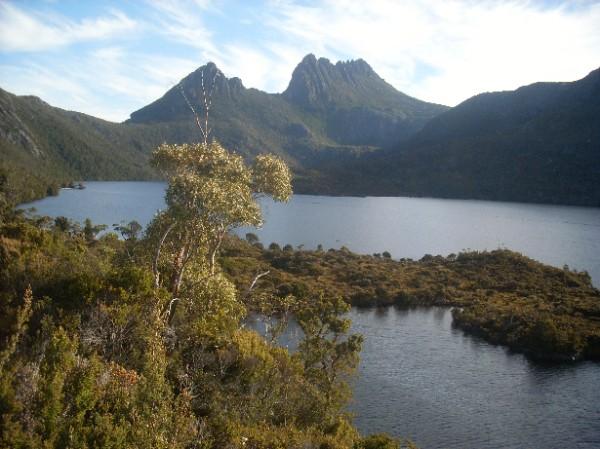 Cradle mountain in Tasmania