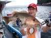 FingerMark snapper on light jig