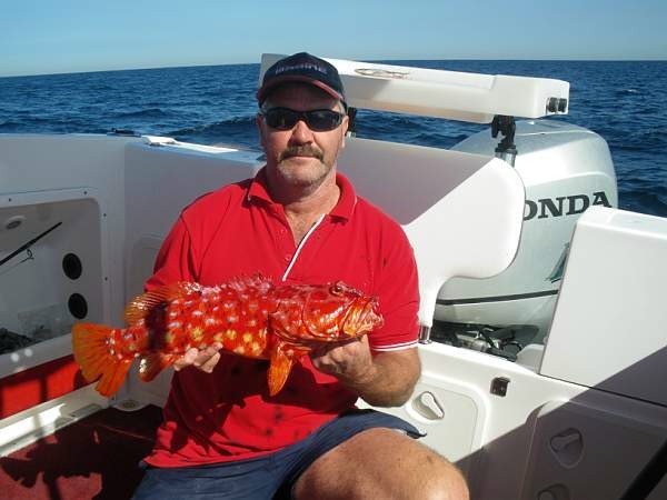 Steve out fishing on friday