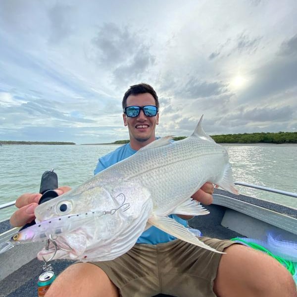 First Threadfin Salmon on Hard body