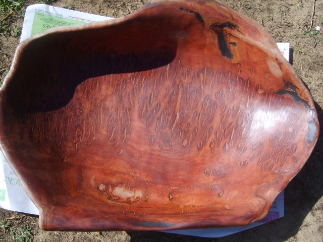 Jarrah burl. 