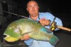 Point samson bluebone on a live mullet fishing for barra