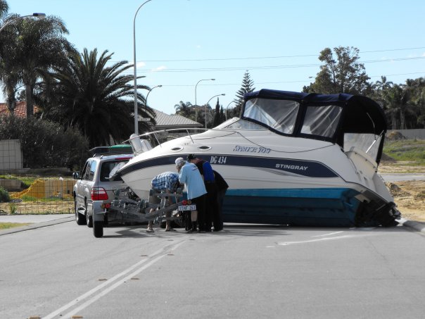 Bad end to a days fishing