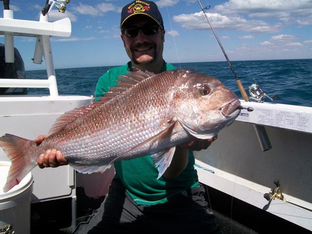 Been some time. Snapper fishing South Aus style