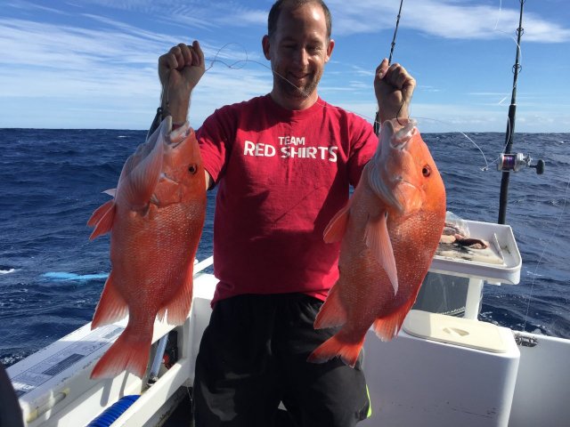 Double Header Reds - Coral Bay