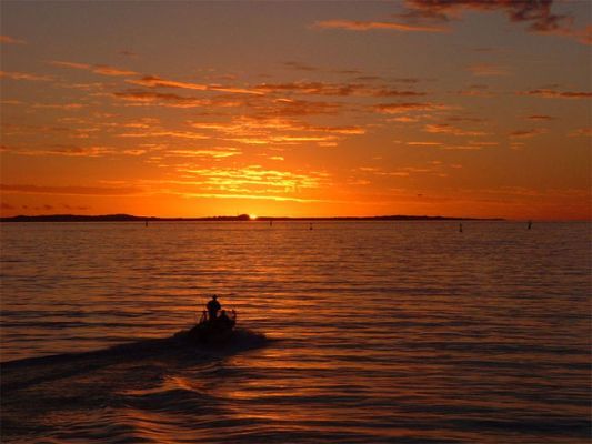 Garden Island Sunset