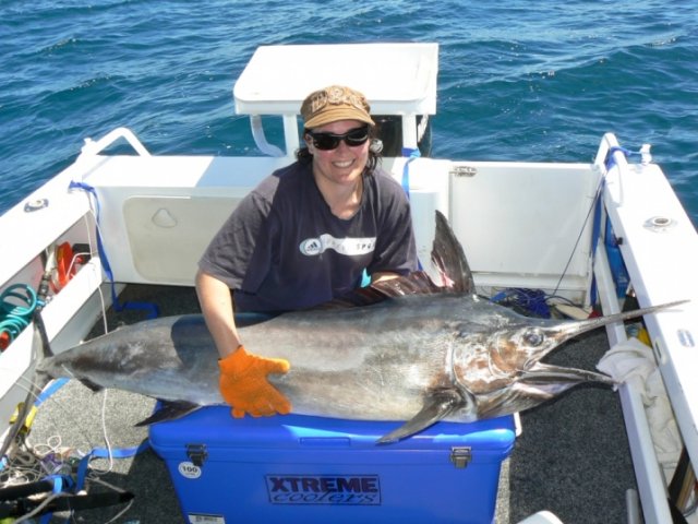 Amanda's First Marlin