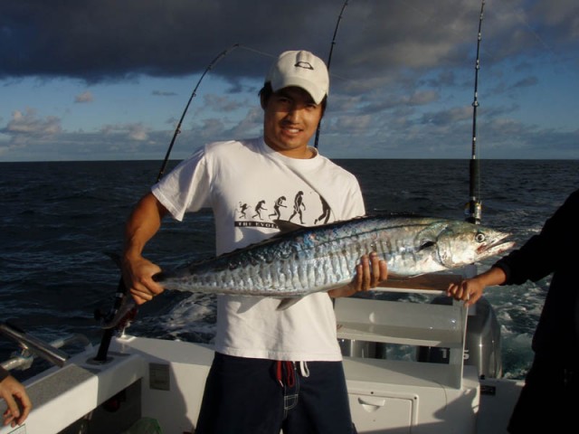 My Bro's very early season 8kg Kalbarri Mack 251108 My Bro's very early season 8kg Kalbarri Mack 251108